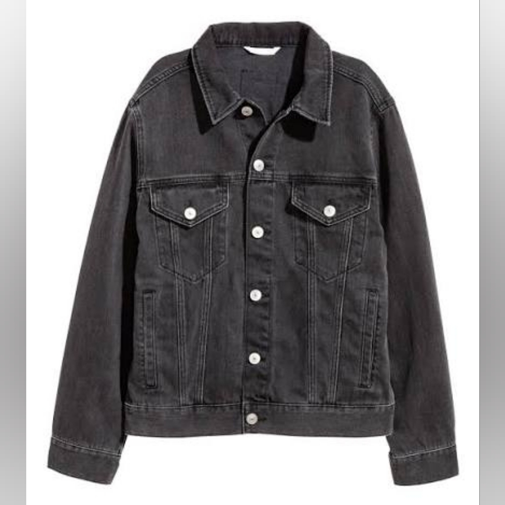 2/$20 Black Denim Jacket